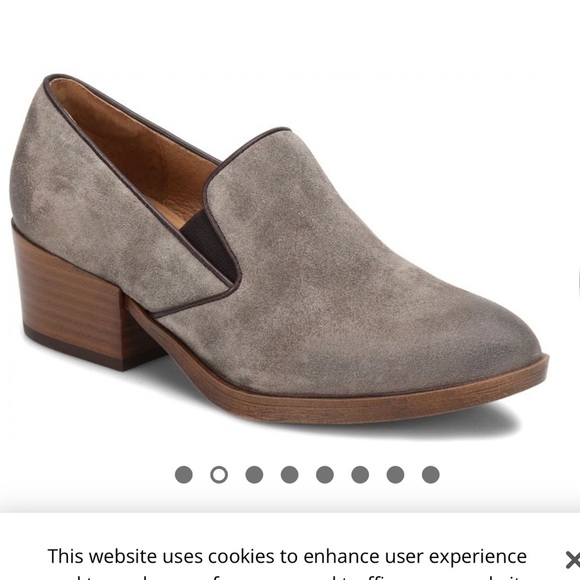 Soft Velina Grey Modern Suede Loafers - Picture 2 of 10